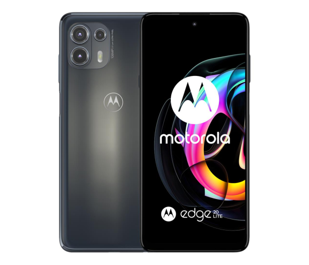 Motorola edge 20 lite 5G 8/128GB Electric Graphite 90Hz - 678249 - zdjęcie